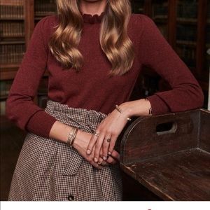 Sezane x Eric Bompard cashmere sweater, small